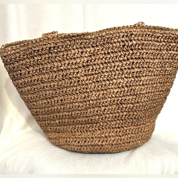 💛🩷 Viral Made In India-Handcrafted
floral beaded woven Tote bag 💛🩷NWT - Picture 8 of 11